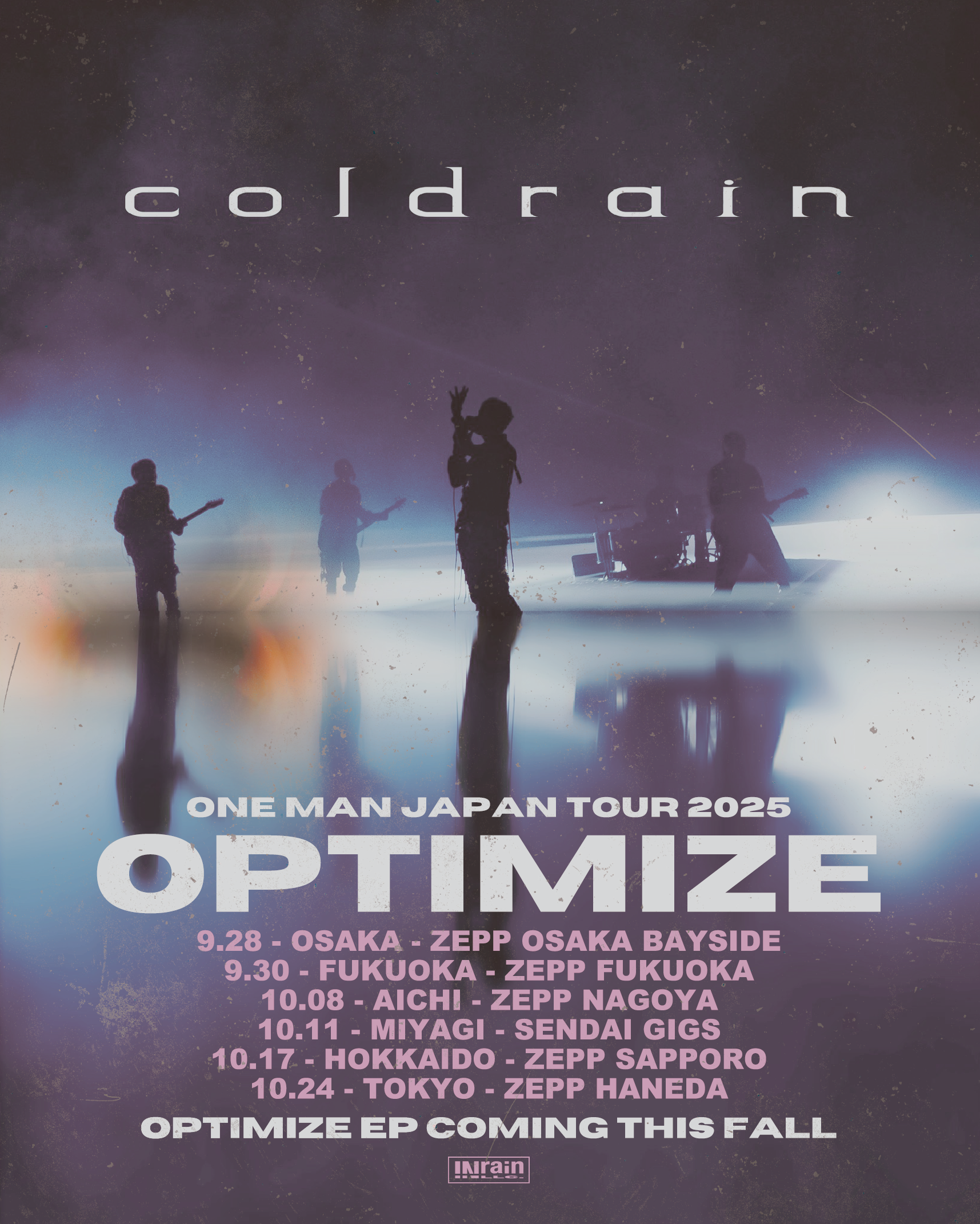 全国6都市を巡るワンマンツアー 『OPTIMIZE』開催決定！ – coldrain.jp