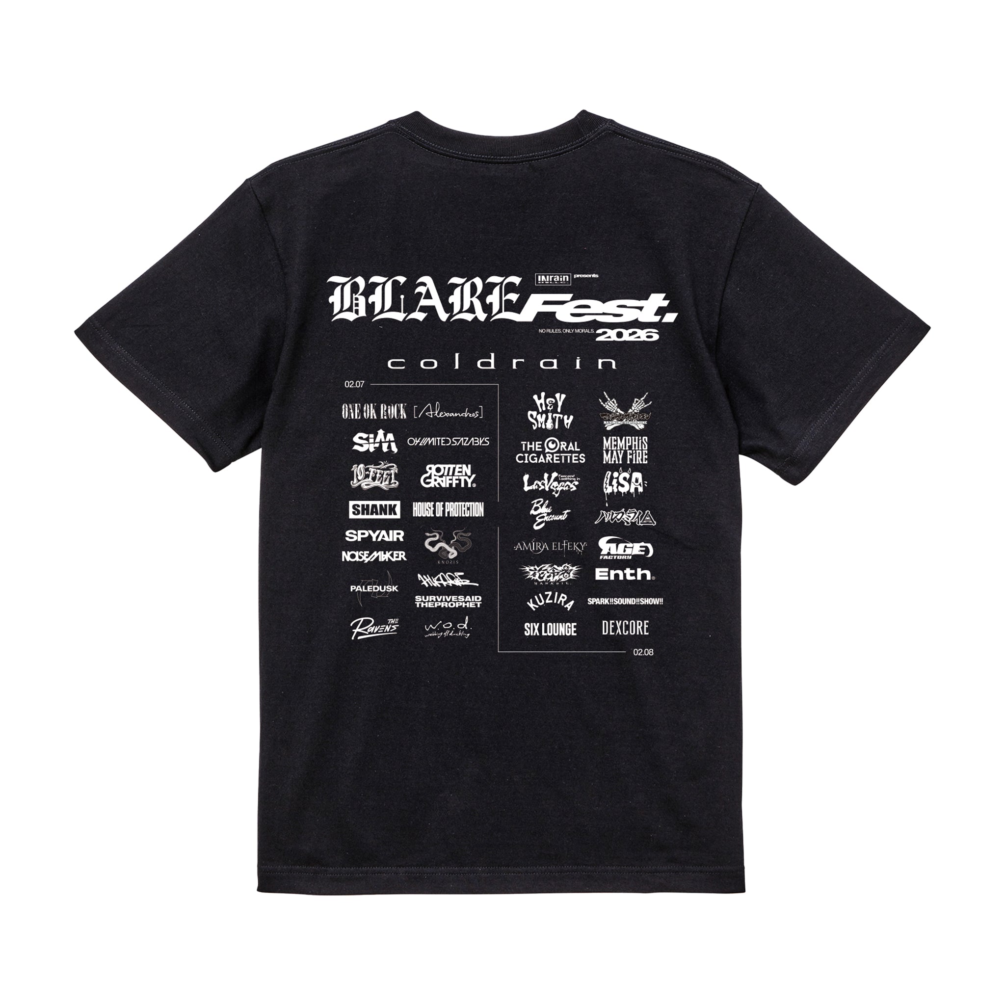 【 受注生産 】BLARE FEST. 2026 T-SHIRT【1】（予約）