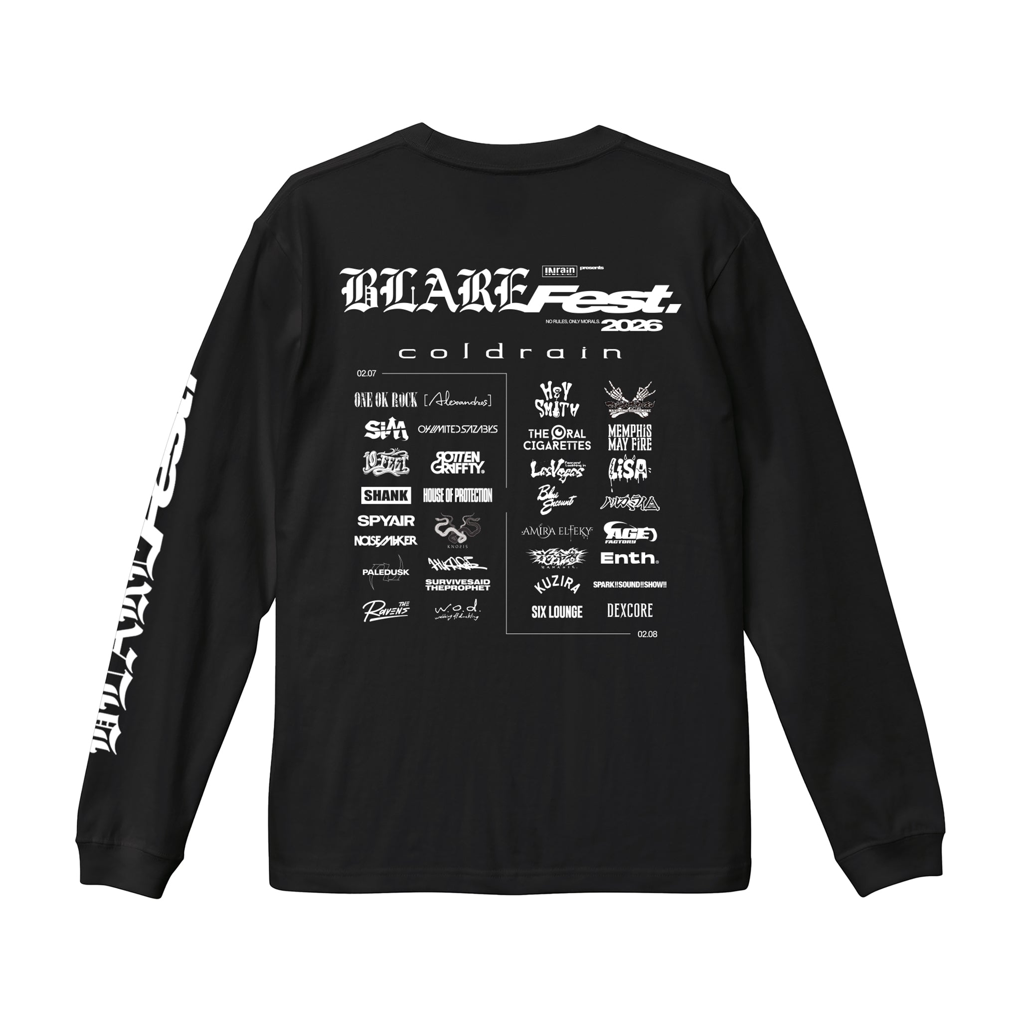 【 受注生産 】BLARE FEST. 2026 LONG SLEEVE【1】（予約）