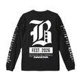 Gallery viewerに画像を読み込む, 【 受注生産 】BLARE FEST. 2026 LONG SLEEVE【2】（BLACK）（予約）
