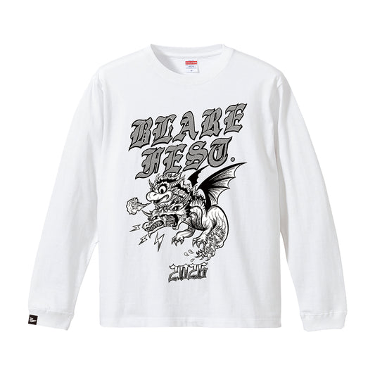 【 受注生産 】BLARE FEST. 2026 LONG SLEEVE【3】（WHITE）（予約）