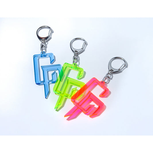 "CR"ACRYL KEYCHAIN