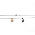 Gallery viewerに画像を読み込む, 【 受付終了／受注生産 】CR LOGO SILVER NECKLACE (COATING GOLD) （予約）
