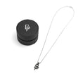 Gallery viewerに画像を読み込む, 【 受付終了／受注生産 】CR LOGO SILVER NECKLACE (COATING BLACK) （予約）
