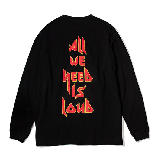 CRACK LOGO LONG SLEEVE T-SHIRT