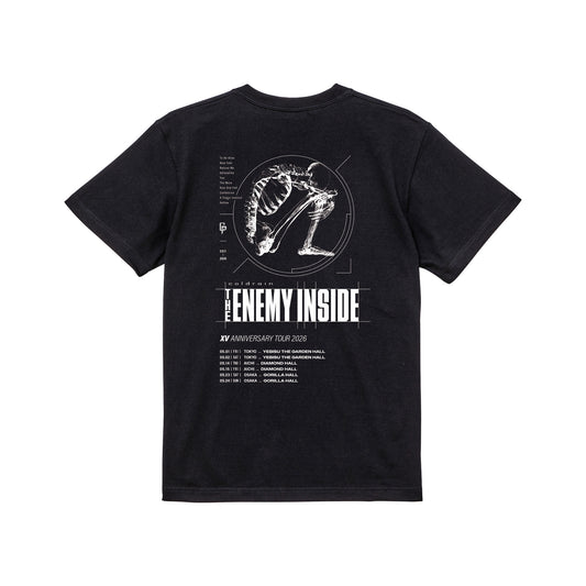 【 受注生産 】THE ENEMY INSIDE XV TOUR PHOTO TEE（予約）（6月下旬以降）
