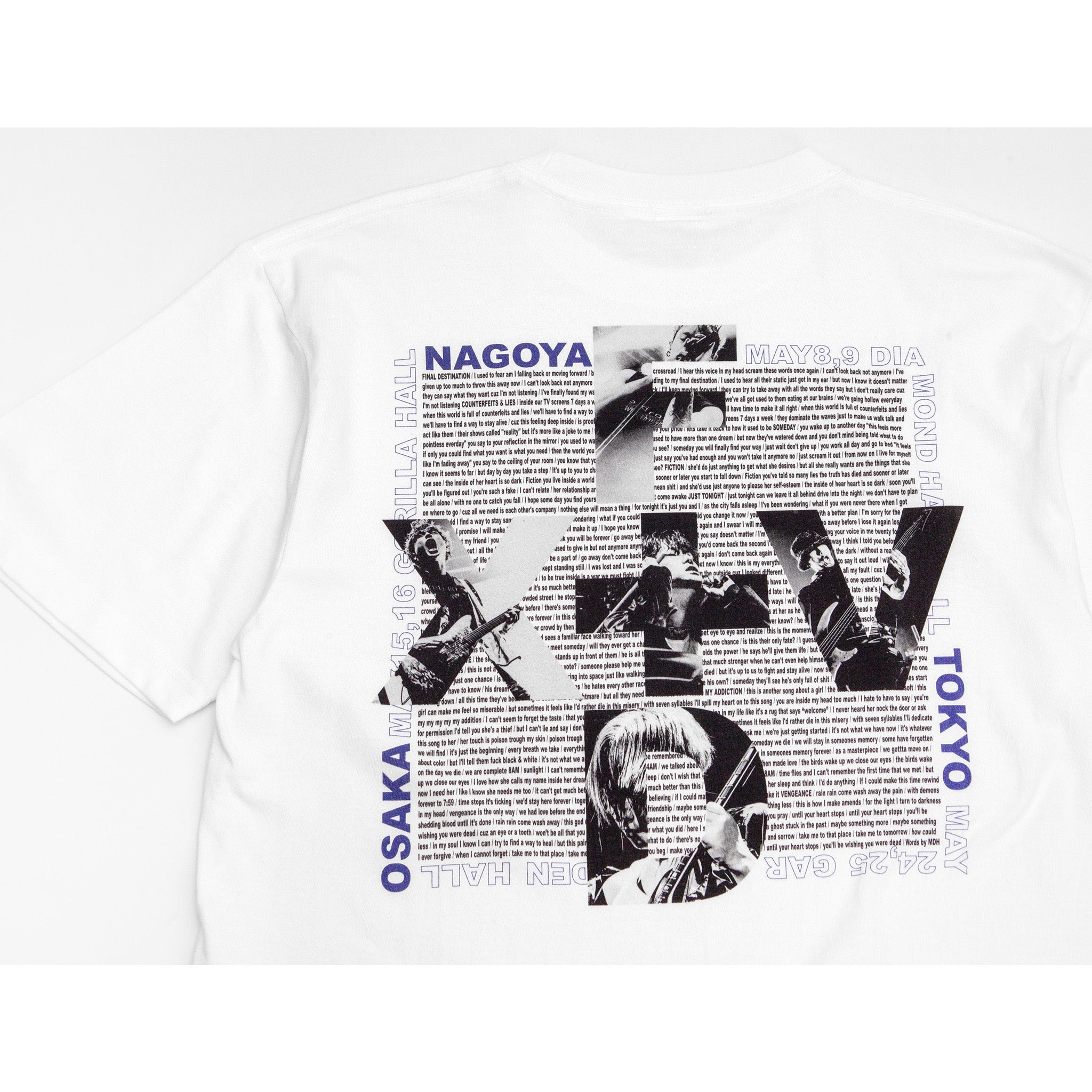 FDXV+ TOUR S/S TEE（WHITE） – coldrain.jp