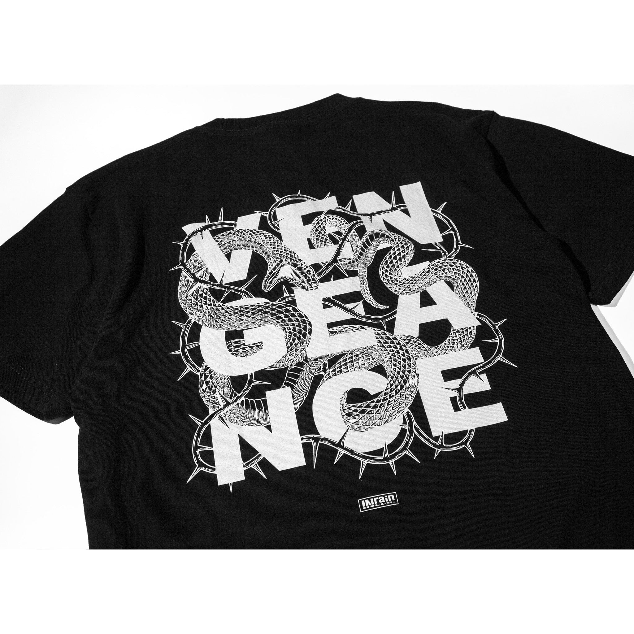 SNAKE S/S TEE（BLACK）