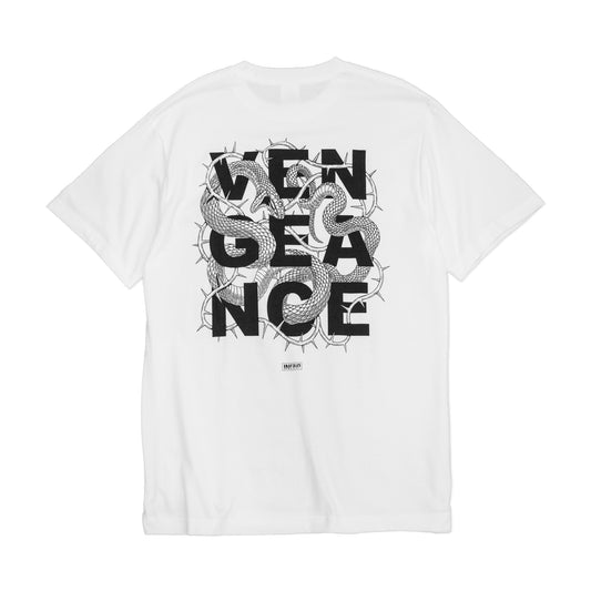 SNAKE S/S TEE（WHITE）